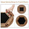 Shut The Box Game for 1-6 Players, Plusvivo Large Round