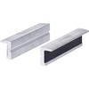 KS Tools 914.0081 Aluminium bench vice protective jaws with textured