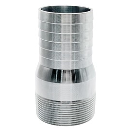 SAFBY Combination Hose Connector Set for Pump, Plated Steel (2 inch)