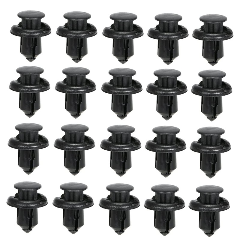 190pcs Car Body -Trimmklammern, 6 Größen Plastikauto -Retainer -Clips Universal