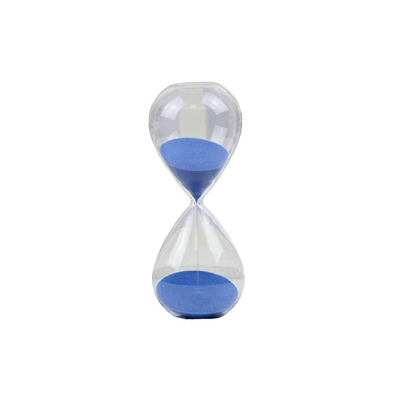 Graces Dawn Transparent Glass Hourglass Sand Timer 60 Minutes with