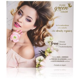 Pure Green, Black, Colour Chart