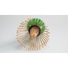Yamamoto Taketakizayikuya Japanese Tea Utensil, Mini Chasen (Chasen), Black Bamboo