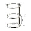 10 Pieces 3 Ring Metal Loose Leaf Binders Book Rings