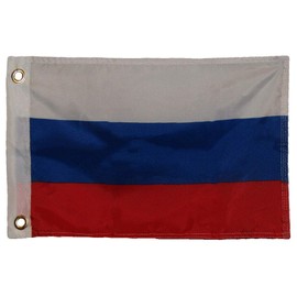 Trade Winds 12x18 12"x18" Russia Indoor/Outdoor Premium Quality Boat Grommets Flag Premium Fade Resistant