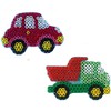 Hama Maxi Beads Pin Plate 8217 Brummi and 8205 Car