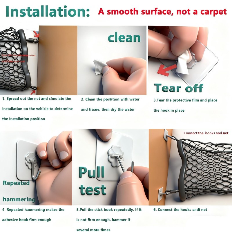 Cargo net Compatible with 2018 to 2023 2024 2025 2026