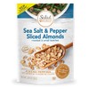 Salad Pizazz Sliced Almonds, Sea Salt Cracked Pepper, Non-GMO, All-Natural,