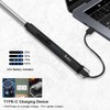 SUPRUS Electric Candle Lighter USB Type C Rechargeable Lighter Steel
