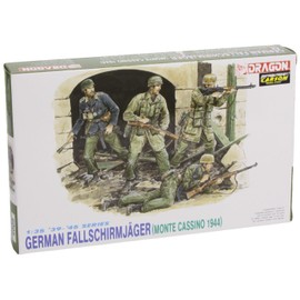 Dragon DML6005 1:35 German Fallschirmjager Monte Cassino 1944 Figure Set Model KIT