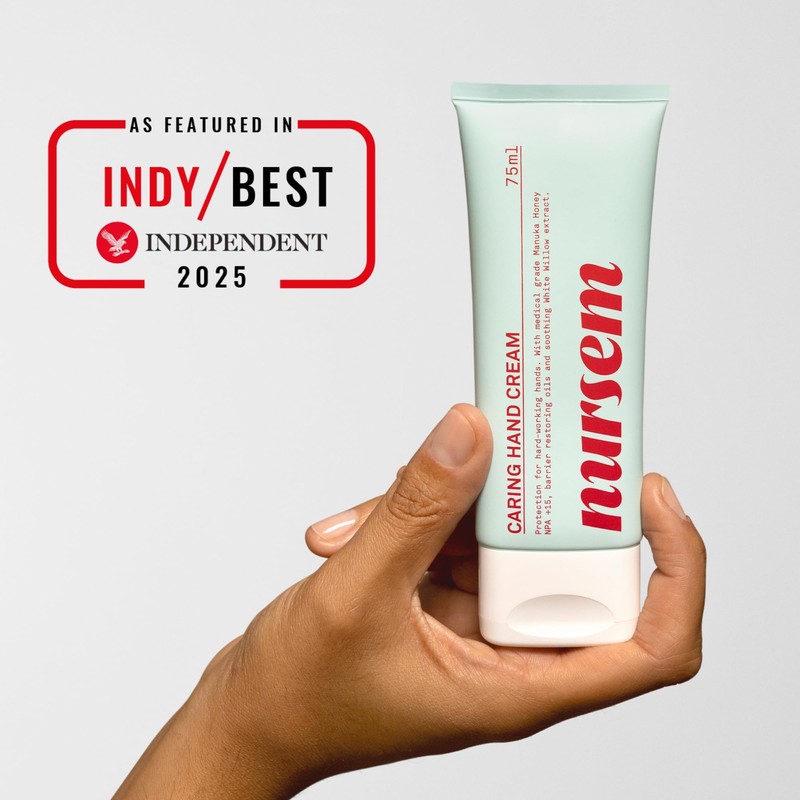 Nursem Caring Hand Cream - 75ml, Fast-Absorbing Moisturising Hand Cream