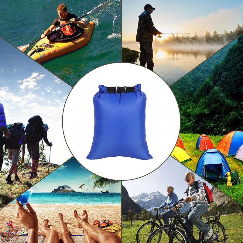 Voarge 6 Pack Waterproof Bag Lightweight Dry Bag Set for