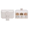 Installerparts RJ11 6P4C Line Splitter - Line1/Line2/Line1+Line2 - White