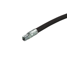 3/8" x 72" Hydraulic Hose Assembly - Male x Male NPTF Pipe Thread Fittings Crimped (2-Wire, 100R2AT)