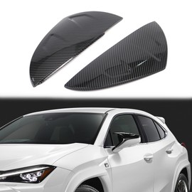 Door Side Mirror Cover Caps Fit for Lexus IS ES RC LS UX 2017-2023 M Style Carbon Fiber Style