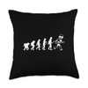 Artificial Intelligence Evolution Machine Learning Ai Robots Throw Pillow