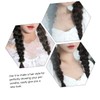 Vaguelly Long Braided Ponytail Extension with Hair Tie Synthetic Hairpiece