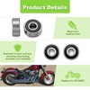 Mofun Wheel Bearing Seal Kit Compatible with Harley Touring Softail
