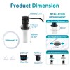 Brass Kitchen Soap Dispenser, Oil Rubbed Bronze in Sink Liquid