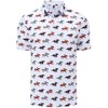 Men's Golf Polo Shirts Funny Golf Shirts for Men Performance
