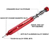 WORKPRO 24-in-1 Precision Screwdriver Multi-Bit Screwdrivers w/S2 Steel Bits Red