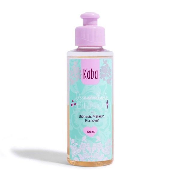 Desmaquillante Bifásico Facial Kaba 120 ML | Desmaquillante de Ojos