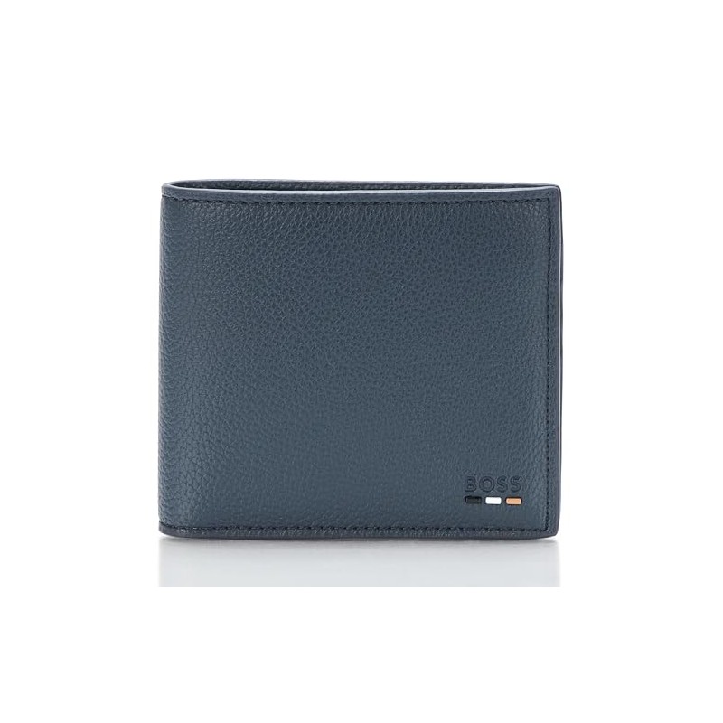 BOSS Men's Ray Bifold 8 Cc Holder Wallet, Northern Blue,