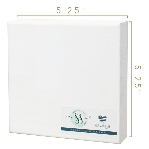 Simply Said, INC Small Talk Sign 5.25" Wood Block Plaque