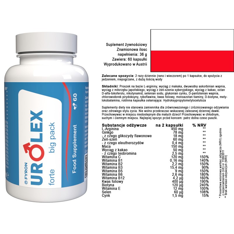 Urolex – 60 Capsules