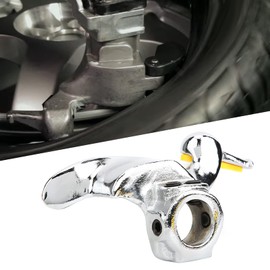 Stainless Steel Tire Changer Mount Demount Duck Head with Protective Pads Smooth for Easy Tire Changing (30mm)
