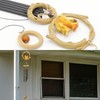 Fariita Resin Squirrel Wind Chimes for Outside 33 Inch Hanging