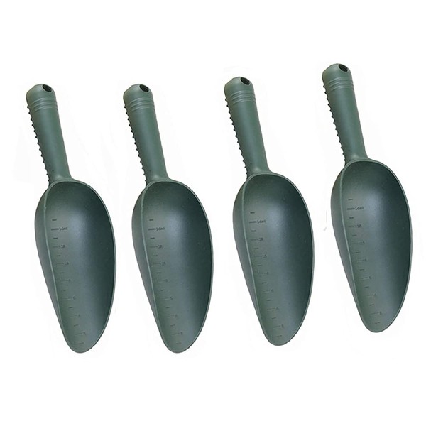 tooloflife 4 Pack Plastic Garden Shovel, Multifunctional Portable Garden Scoop