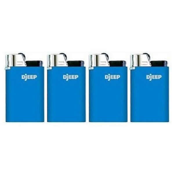 Djeep Lighters 4 Pack Blue