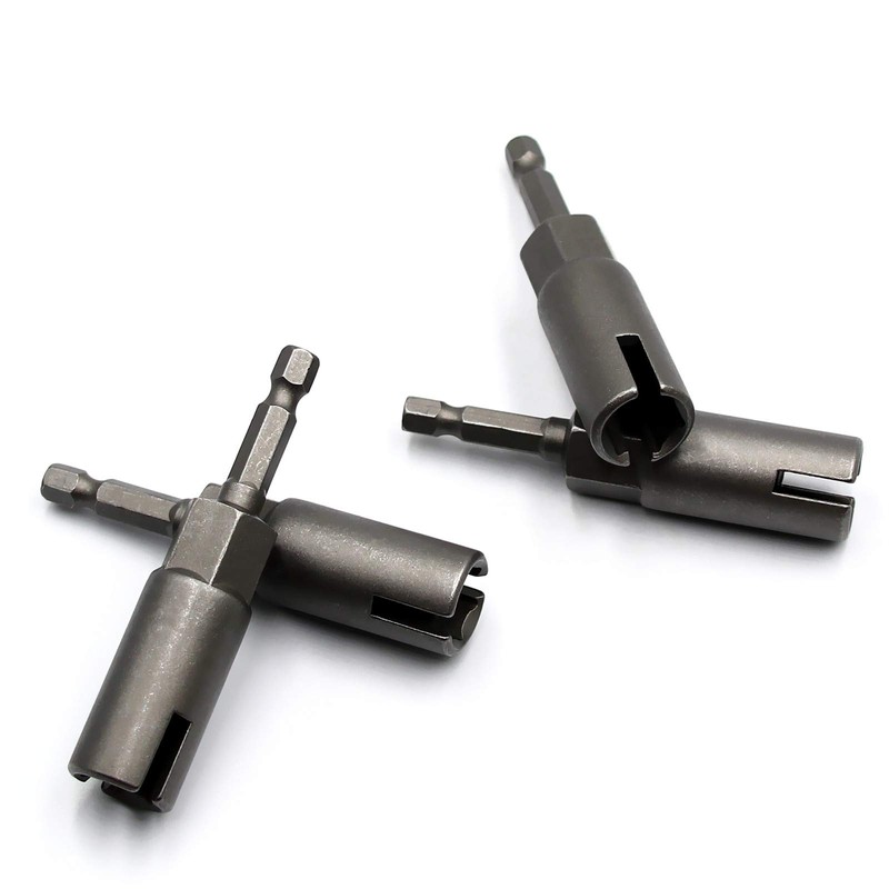 4PCS Deep Power Wing Nut Driver Slot Wing Nut Drill