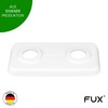 Double Rosettes for Heating Pipes Cover for Heating Pipes 2-piece