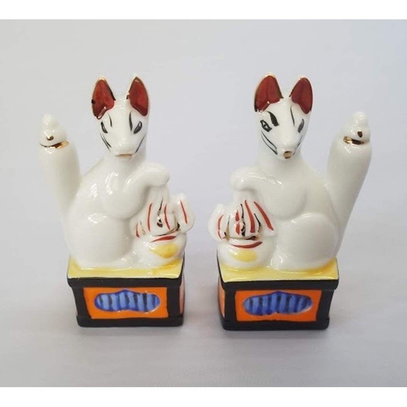 Moa Feteli Shinto Shelf, For Shinto Treasures, Inari (Fox), Fox-like