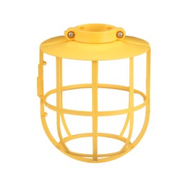 EATON Wiring 1465Y-SP-L 200-Watt Plastic Trouble Lamp Guard with Adjustable Collar, Yellow
