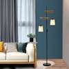 Farmhouse Floor Lamps Unique Rustic Standing Lamp , with Barrel
