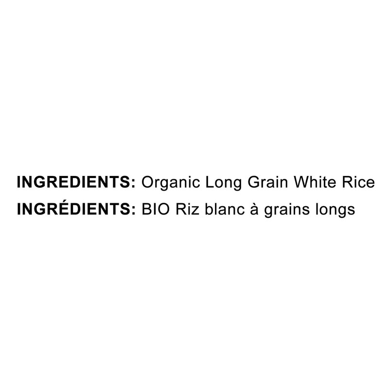 Organic Long Grain White Rice, 8 Pounds - Non-GMO, Kosher,