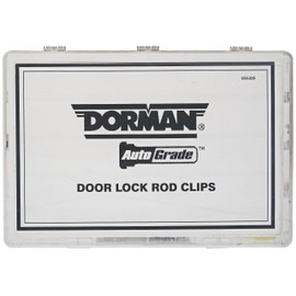 Dorman 030-209 Automotive Maintenance Tech Trays - Door Lock Rod Clip, 80 Pack Universal Fit