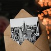 Artery8 New York Aerial View Cityscape USA Birthday Card