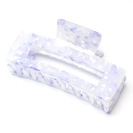 QinGoo Large Purple Hair Clip, Hair Clip, Purple Buns Clip, Adult Hair Accessories, Cute, Stylish, Korean, Women's, 1 Piece (3.9 x 2.2 inches (10 x 5.5 cm), Purple)