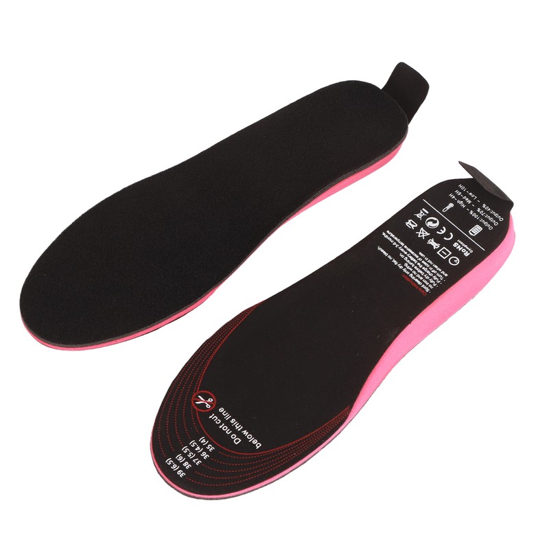 Heated Insoles DIY Cuttable Smart Remote Control USB Rechargeable Electric