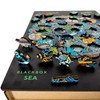 ANIWOOD Wooden Puzzle Adult Animals Die-Cut Lid Life-Size Puzzle Box