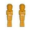 2 Yellow Imperial Replacement Foosball Men
