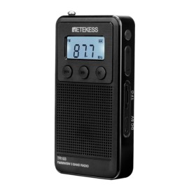 Retekess TR103 Digital Pocket Mini FM/MW/SW Portable Receiver
