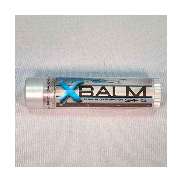 Xbalm Lip Balm Extreme Lip Protection (5 Count) SPF 15 UVA/UVB Protection - Extreme Ice. Made in USA