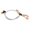 CGA320 G1/2 Cylinder Refill Adapter Dual Valve CO2 Tank Adapter