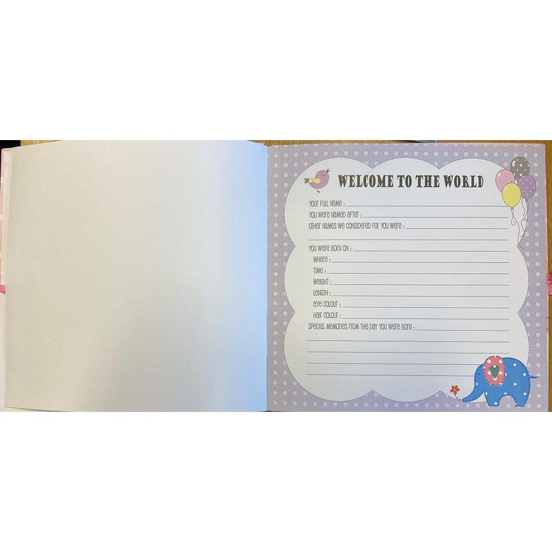 Baby's My First Year Record Log Book to Commemorate Birth