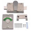 Toilet Door Lock, 2PCS Latch Indicating Lock, Indicator Door Lock
